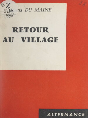 cover image of Retour au village